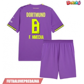 Lacne Dětský Futbalové dres Borussia Dortmund Felix Nmecha #8 2026-27 Krátky Rukáv - Tretina (+ trenírky)